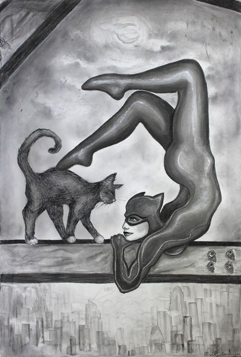 Catwoman - Miranda Mead art
