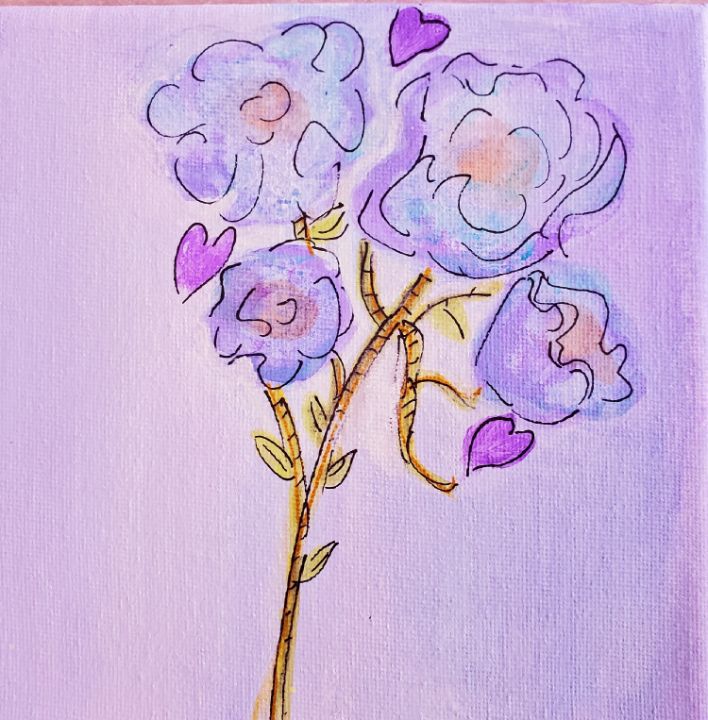 Lavender Loveblooms - Wild Woman Studio