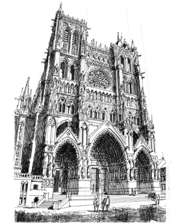 2600 Gothic Architecture Drawing Illustrations RoyaltyFree Vector  Graphics  Clip Art  iStock