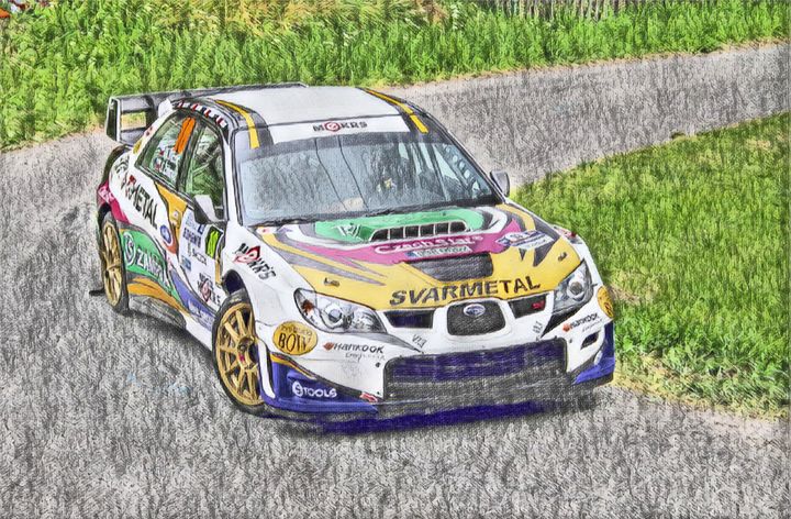 Subaru Imprezza WRC Rally Car - Andrew Hay