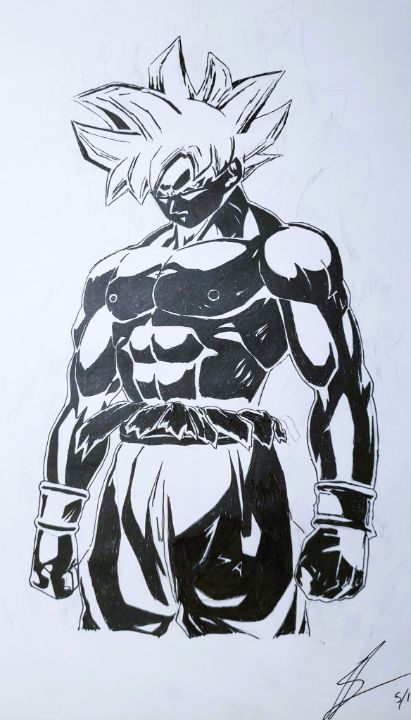 Goku - Words Not Spoken - Paintings & Prints, Childrens Art, Comics ...