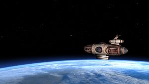 Airship Over Earth