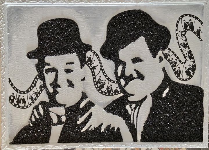 Laurel and Hardy - VD art Italia