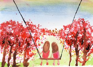 Sisterly Love • Cherry Garden