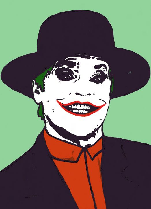 Nicholson Joker Art By Yedvay Paintings Prints Entertainment   19 19 5 4 15 48 57m 