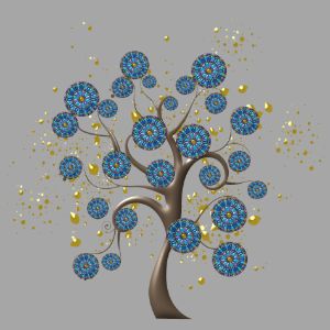 Mandala Tree Art