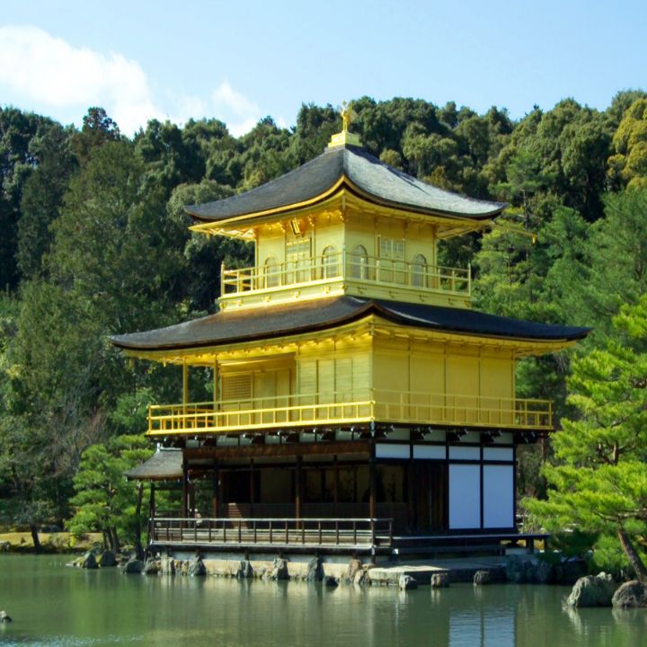 Golden Pavilion Temple/ Kyoto Japan - ARTRAY - Photography, Buildings ...