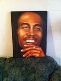 Bob Marley oil painting