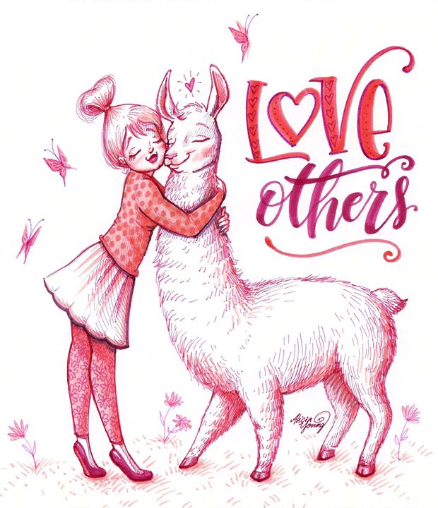 Love Others - Art by Alicia Renee