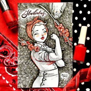 Rosie Red - Art by Alicia Renee