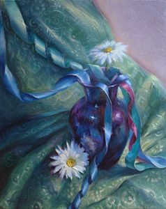 Frezia flowers - Jovanka Papathanasiou - Paintings & Prints