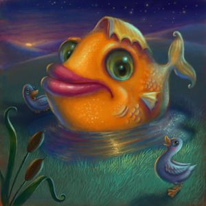 Big Fish, Small Pond - Art by Alicia Renee