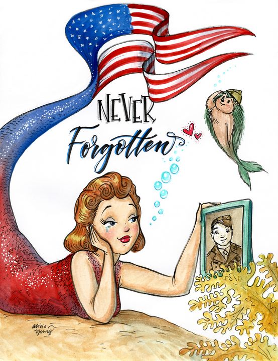 Never Forgotten - Art by Alicia Renee