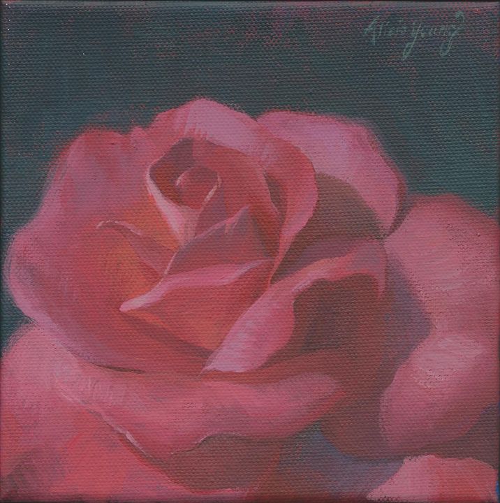 A Rosy Disposition - Art by Alicia Renee