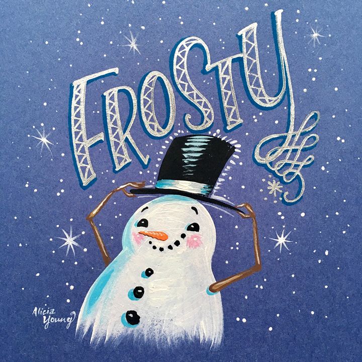 Frosty! - Art by Alicia Renee