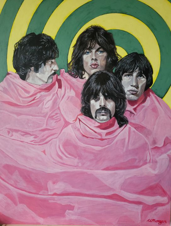 Pink Floyd - Colm Morgan Art - Paintings & Prints, People