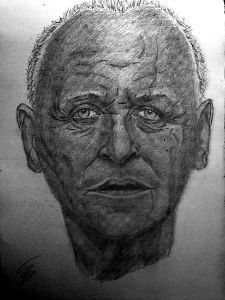 Wise lines - Esla Portraits - Paintings & Prints, People