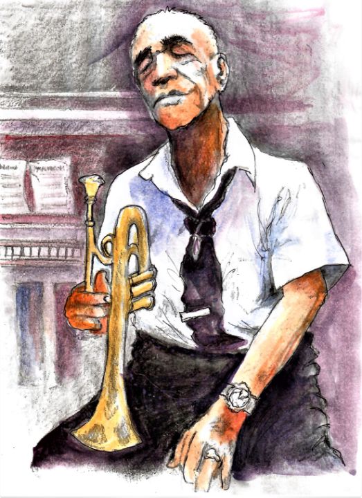 Old Trumpeter At Rest - Don Sylvester