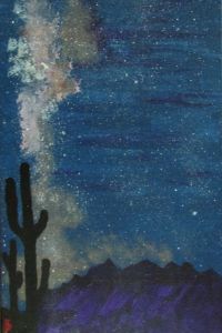 Tucson Night Sky - Red Bird Art Studio