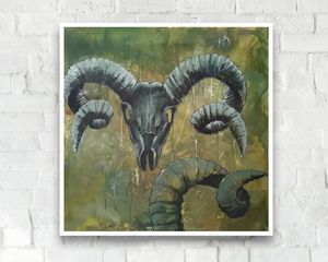 The ram skull