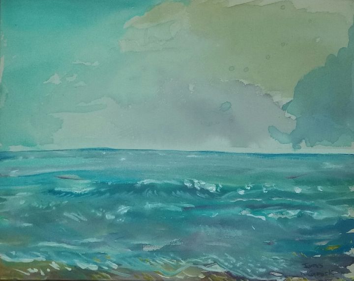 Beach, Recife, Brazil - James McCormack Artist