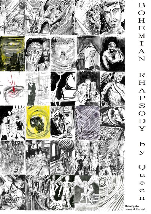 Bohemian Rhapsody Illustrated - James McCormack Artist