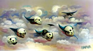 Flying Skulls 0.01w