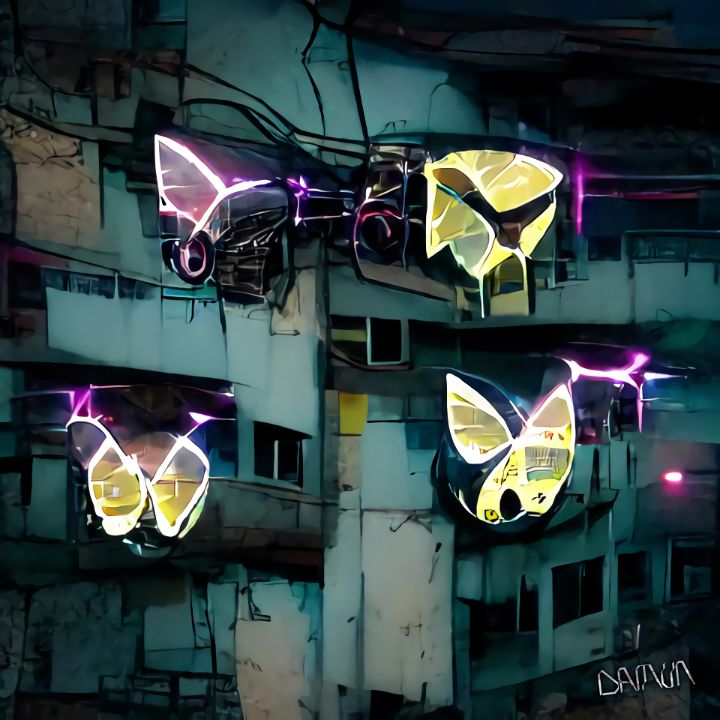 Cyberpunk Butterflies 0.03 - DREAMS|of|DAMUN
