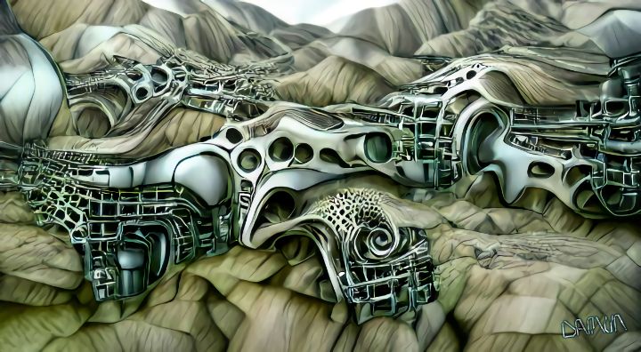 Biomechanical Landscape 0.02w - DREAMS|of|DAMUN