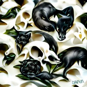 Skulls and Black Foxes 0.03