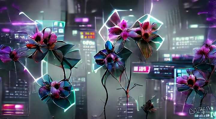 Cyberpunk Flowers 0.01w - DREAMS|of|DAMUN