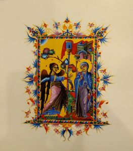 Annunciation, Toros Roslin,copy