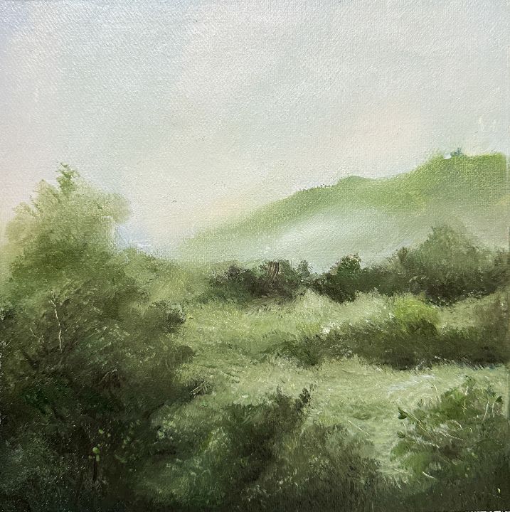 Neutral Landscape Forest and field Tamarioniart Paintings