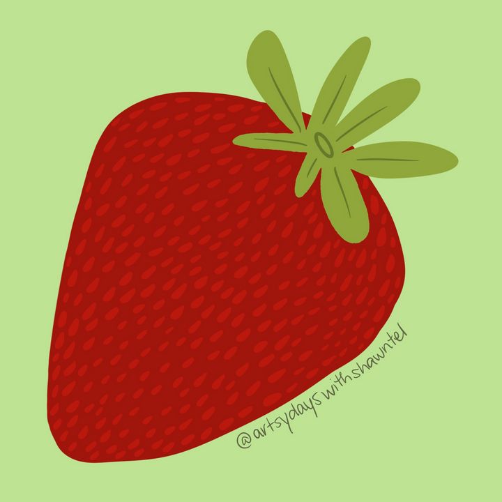 Strawberry - Artsy Days With Shawntel