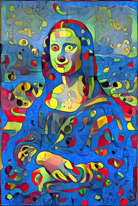 Miro Lisa - Mike's Gallery - Digital Art, Abstract, Figurative - ArtPal