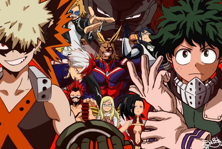 My Hero Academia Art