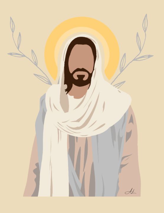 Jesus the King - Kingjesusshop - Paintings & Prints, Religion, Philosophy,  & Astrology, Christianity, Jesus - ArtPal