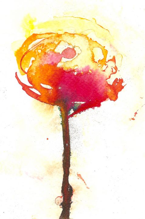 Rose - Inks - J V G - Art