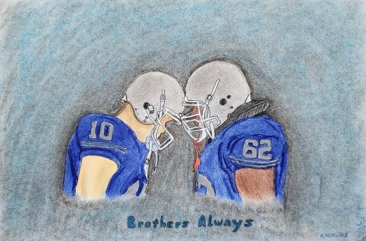 Brothers Always - Ronald Ables Art