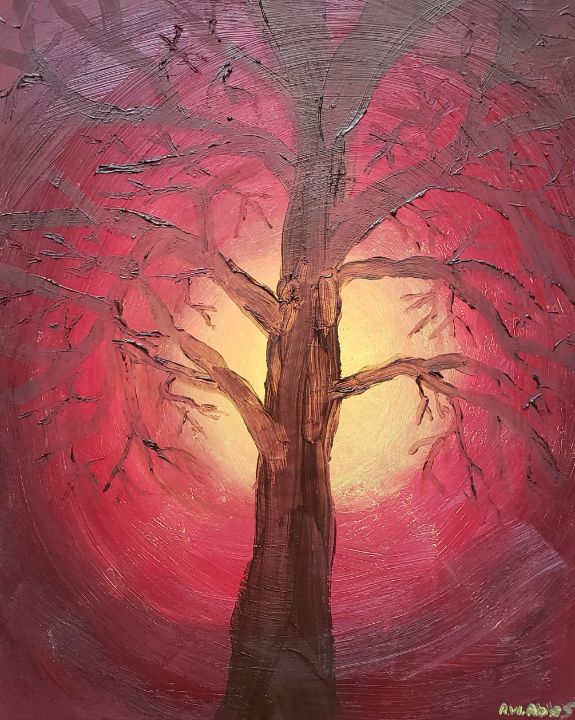 Tree of Fire - Ronald Ables Art