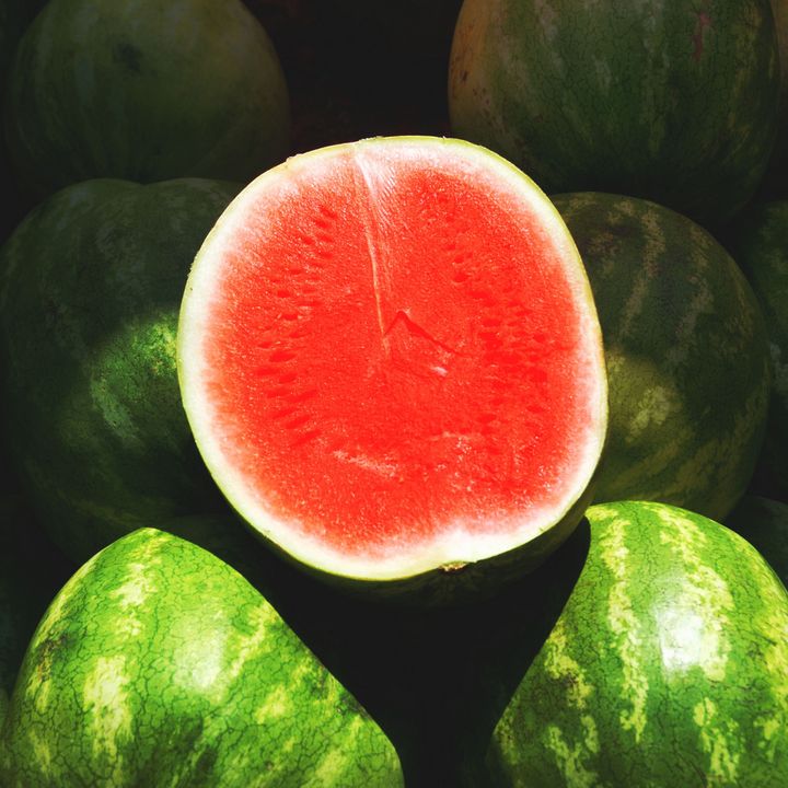 A fresh slice of a watermelon - Creative Photography