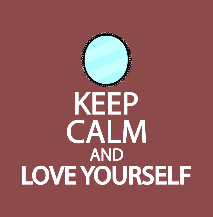 keep calm and love yourself wallpaper