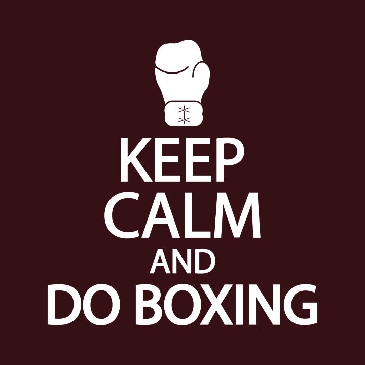 Keep calm and do boxing - Creative Photography