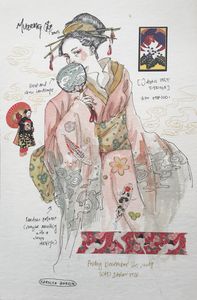 Traditional Japanese Girl