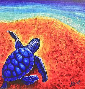 Buy Turtles & Tortoises, Reptiles & Amphibians, Animals, Birds, & Fish,  Paintings & Prints at ArtPal