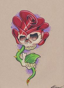 Skull Rose Morph