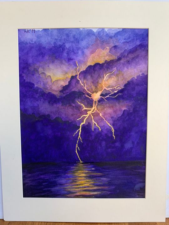 A Beautiful Storm - Lauren Krohn's Artwork - Paintings & Prints