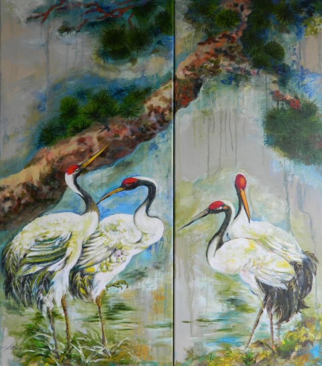 Marsh Morning Frame 1 & 2 - LRB Fine Art - Paintings & Prints ...