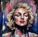 Original Marilyn Monroe Acrylic