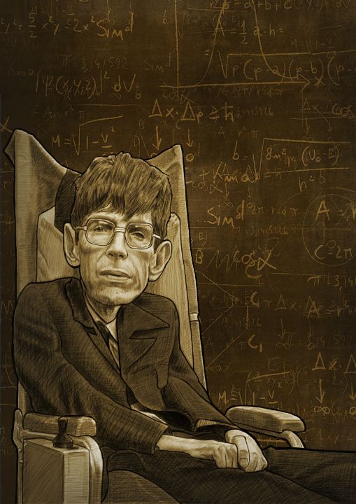 Drawing Tribute - Stephen Hawking 1942-2018 | Art Amino